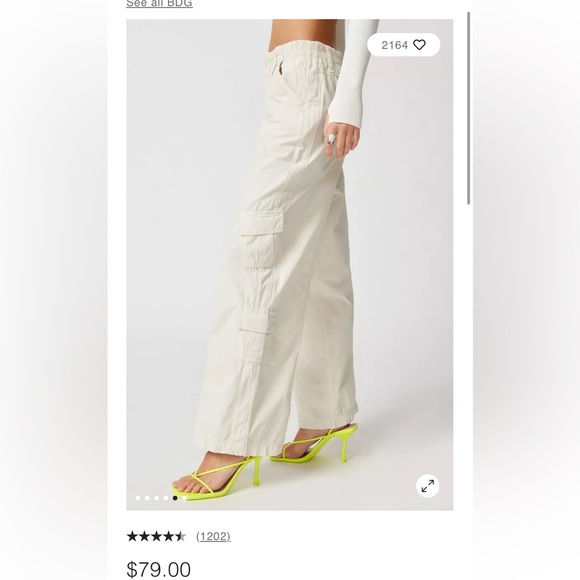 BDG Y2K Cargo pants urban outfitters worn one time - Picture 5 of 5
